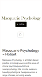 Mobile Screenshot of macquariepsychology.net.au